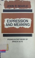Expression and Meaning