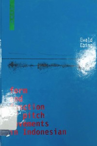 FORM AND FUNCTION OF PITCH MOVEMENT  IN INDONESIAN