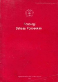 Fonologi Bahasa Ponosokan