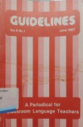 Guidelines, vol 9, no 1, june 1987