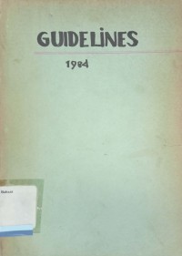 Guidelines, vol 6, no 1, june 1984