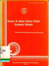 Humor di dalam Sastra Klasik Sulawesi Selatan