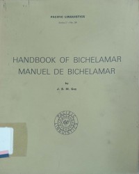 Handbook of bichelamar: manuel de bichelamar