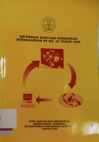 Informasi bantuan pendidikan berdasarkan pp no. 39 tahun 1992