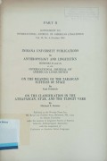 International Journal Of American Linguistics vol.35 number 4 1969