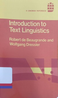 Introduction to text linguistics