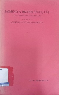 Jaiminiya Brahmana I, I-65