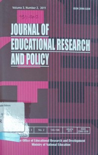 Journal of Educational Research and Policy Volume 3, Number 2, 2011