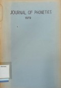 Journal of Phonetics Vol.7 Number  2 april 1979