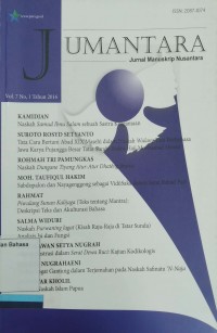 Jumantara Vol.7 No.1 Tahun 2016