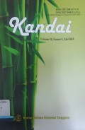 Kandai: Jurnal Bahasa dan Sastra, Volume 14, Nomor 1, Mei 2018