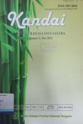 Kandai: Jurnal Bahasa dan Sastra, Volume 7, Nomor 1, Mei 2011