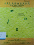 Jalabahasa: Jurnal Ilmiah Kebahasaan, Vol. 3, Desember 2007