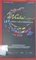 Verbalingua: Jurnal Ilmiah Kebahasaan Vol. 4, No. 1, Juni 2017