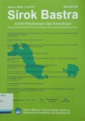 Sirok Bastra: Jurnal Kebahasaan dan Kesastraan, Volume 2 Nomor 1, Juni 2014