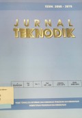 Jurnal Teknodik Volume 20, Nomor 1, Tahun 2016