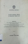 Kajian geografi dialek di Minahasa timur laut jilid 1