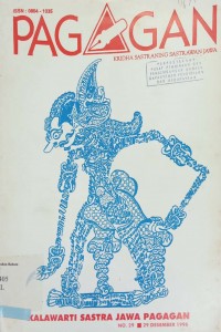 Kalawarti Sastra Jawa Pagagan: Nomor 29 29 Desember 1996