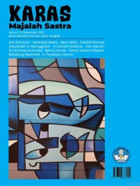 Karas: majalah sastra nomor 4, Desember 2021