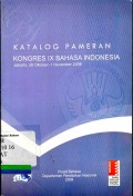 Katalog Pameran Kongres IX Bahasa Indonesia