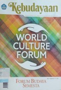 Kebudayaan: Forum Budaya Semesta, No. 4-Volume III, 2016