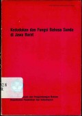 Kedudukan dan Fungsi Bahasa Sunda di Jawa Barat