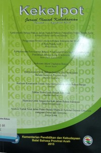 Kekelpot: Jurnal Ilmiah Bahasa dan Sastra, Volume 11, Agustus 2015