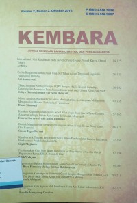Kembara Jurnal Keilmuan Bahasa, Sastra, Dan Pengajarannya