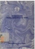 Konstruksi frasa dengan kata 
