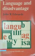 Language and disadvantage