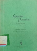 Language planning: An introduction