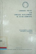 Language policy and language development of asian countries