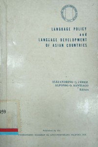 Language policy and language development of asian countries