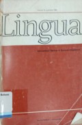 Lingua, International Review of General Linguistics Volume 14/1965