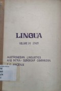 Lingua vol.14 1965
