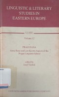 Linguistic & literary studies in eastern europe