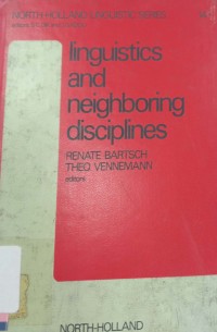 Linguistic and Neighboring Disciplines