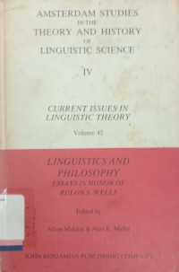 Linguistic and Philosophy