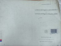 Linguistique generale et linguistique Francaise