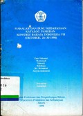 Makalah dan Buku Kebahasaan: Katalog Pameran Kongres Bahasa Indonesia VII (Oktober, 26--30 1998)