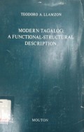 Modern tagalog: a functional-structural description