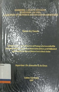 Modernism in Islamic Education in Indonesia and India a Case Study of the Pondok Modern Gontor and Aligarh