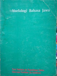 Morfologi bahasa Jawa