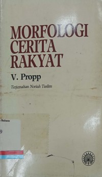 Morfologi cerita rakyat