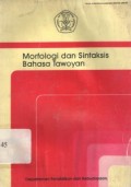 Morfologi dan sintaksis bahasa tawoyan