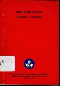 Morfosintaksis bahasa Tamiang