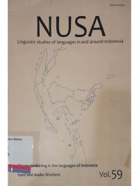 Clause combining in the languages of Indonesia. NUSA: Linguistic Studies of Languages in and Around Indonesia. Vol. 59
