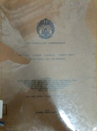 Novel Jawa Tahun 1950-an: Telaah Fungsi, Isi, Dan Struktur