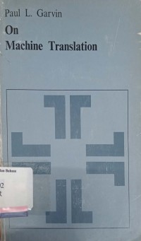 On Machine Translation
