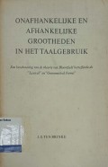 Onafhankelijke en afhankelijke grootheden in het taalgebruik
